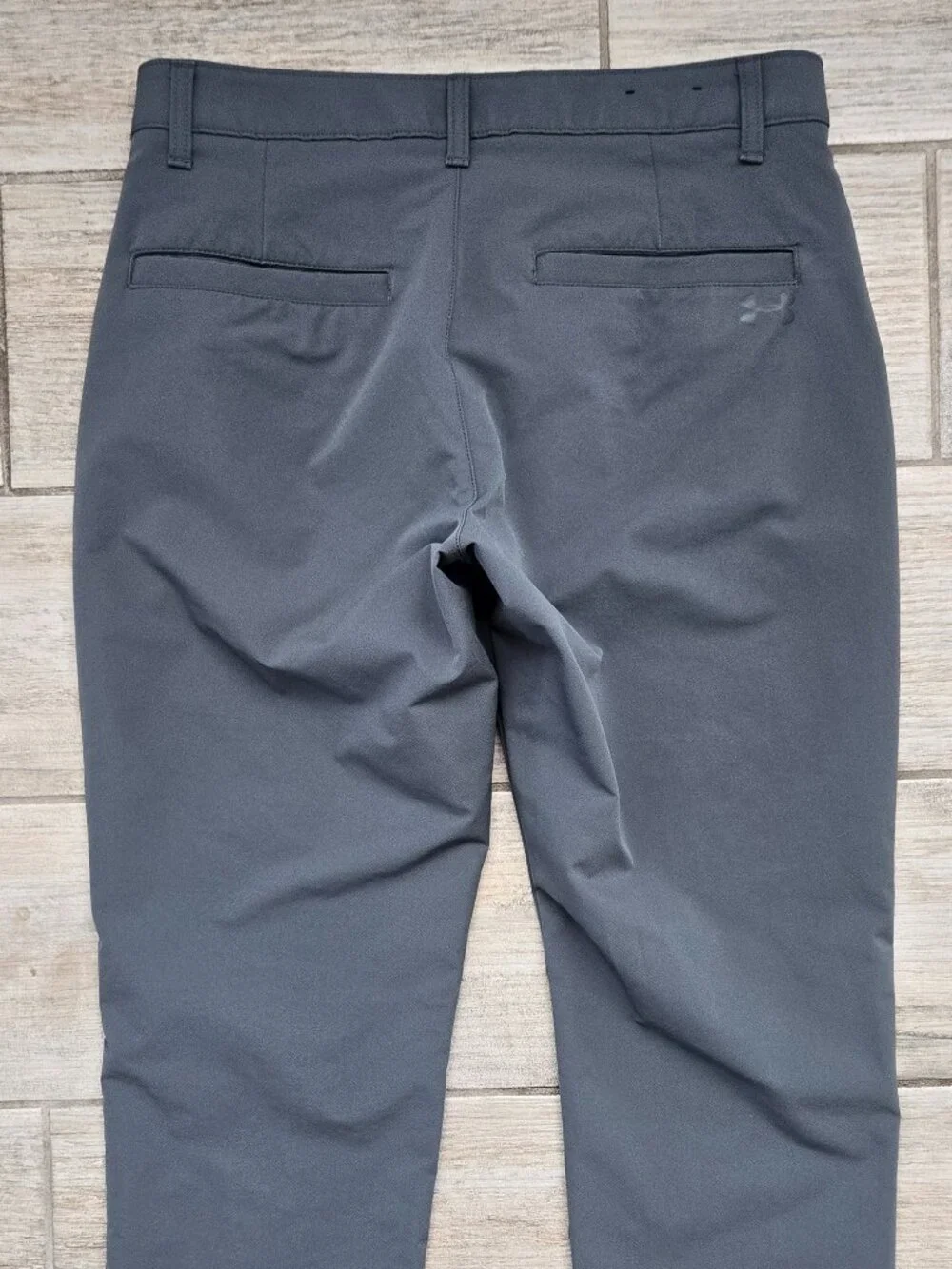 Under Armour Golf‎ Pants Men Grey Performance Stretch Activewear 32W 30L